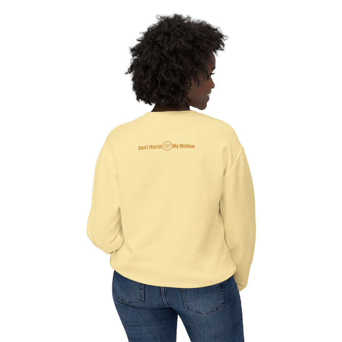 Sweat-shirt ras du cou léger pour femme