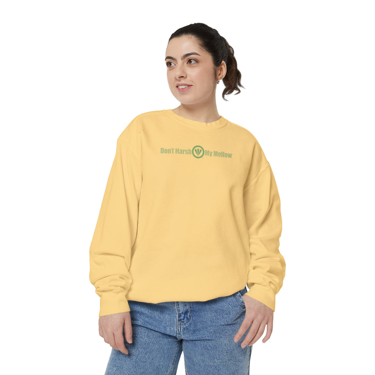 Women's Garment-Dyed Sweatshirt