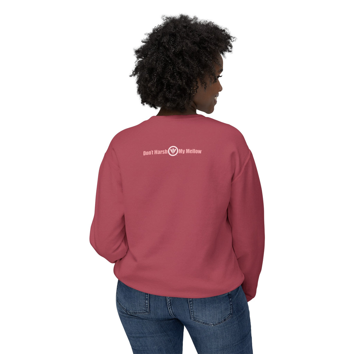 Leichtes Rundhals-Sweatshirt für Damen