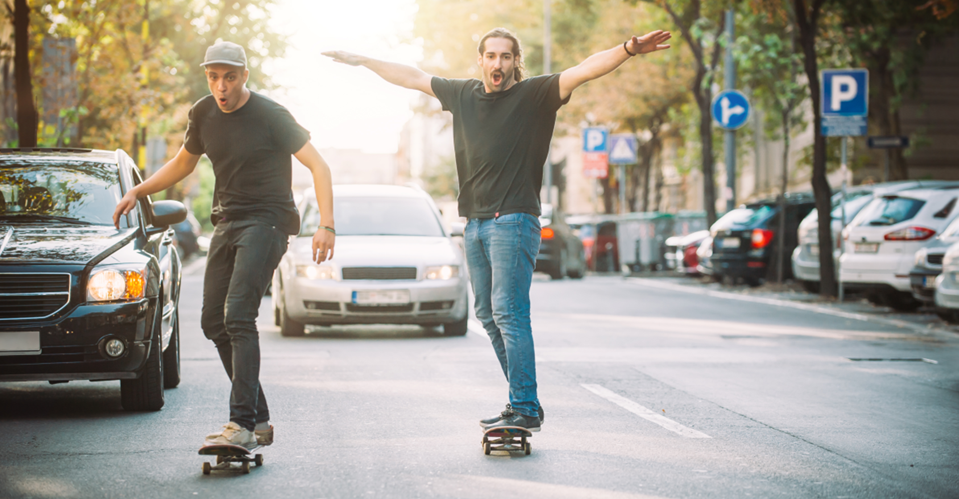 Men-on-skatebeard_wearing-dont-harsh-my-mellowe-Short_Sleeved_Tees-dhmm